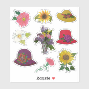 Pegatina Jardín elegante