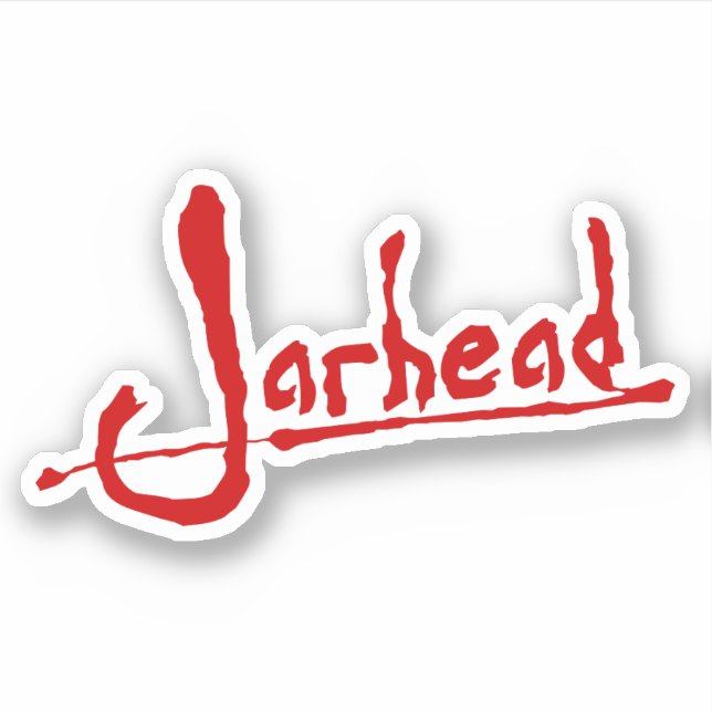 PEGATINA JARHEAD (Anverso)