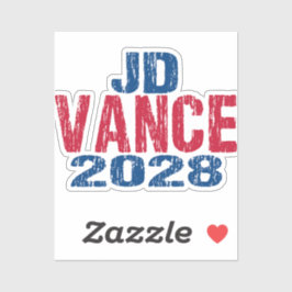 Pegatina JD Vance 2028 (dis)