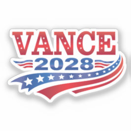 Pegatina JD Vance President 2028
