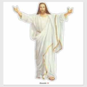 Pegatina Jesucristo, Redentor Salvador Dios, Religioso