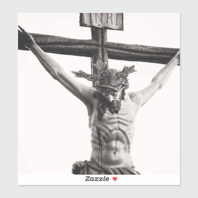 PEGATINA JESUS CHRIST (Hoja)