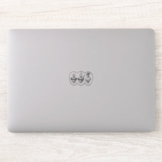 Pegatina Jesus Mary and Joseph Hearts Vinyl Decal Sticker