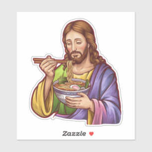 Pegatina Jesus Ramen