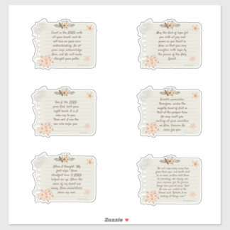 Pegatina Jesús, Verso de la Biblia, Pegatina, Pega