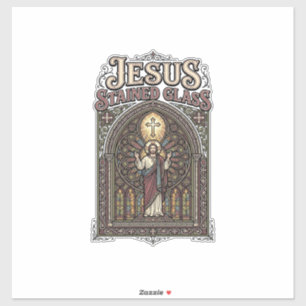 Pegatina Jesús Vidriera Jesús Vidriera Catedral