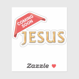 Pegatina Jesús Viene Pronto