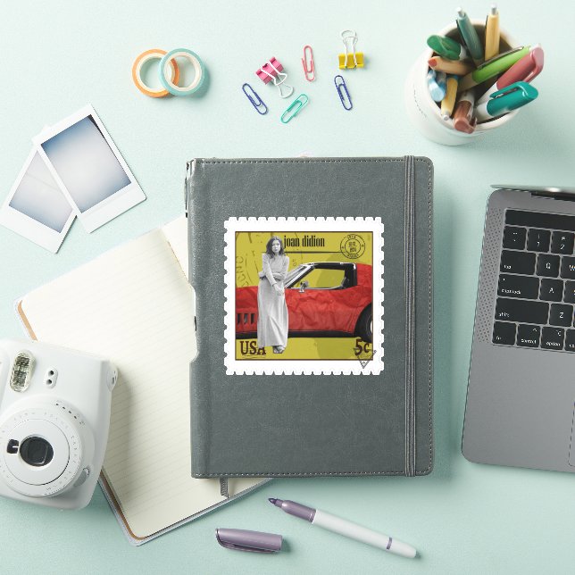 Pegatina joan dididion (Funda para iPad)