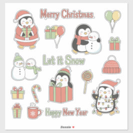 Pegatina Jolly & Bright! Classic Christmas Character Sticke