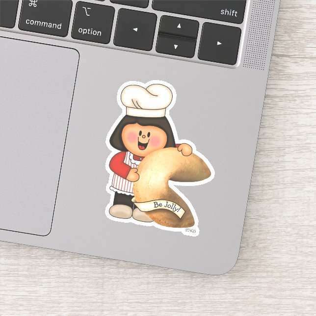 Pegatina JollyKins Be Jolly Fortune Cookie (Detalle)