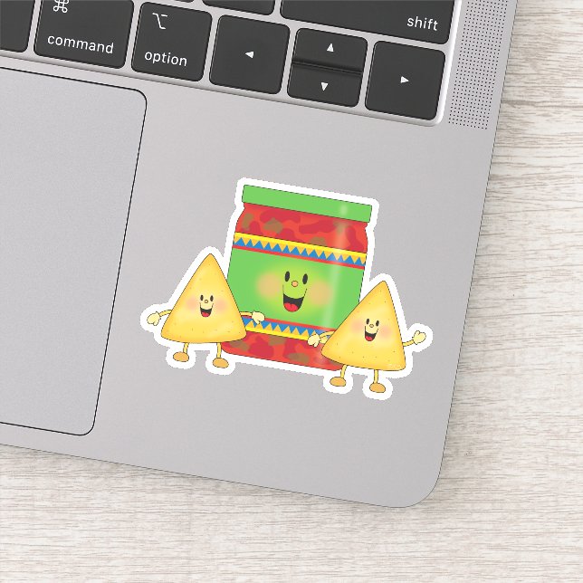 Pegatina JollyKins Chips Y Salsa (Detalle)