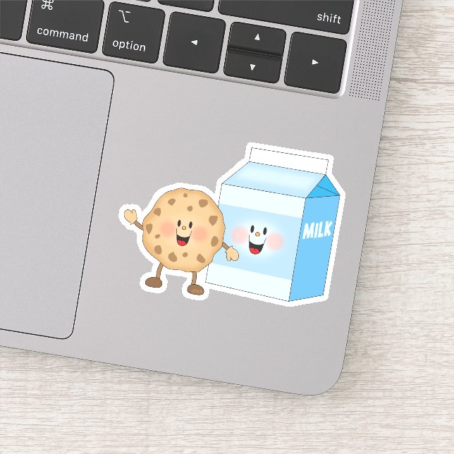 Pegatina JollyKins Cookies Y Leche (Detalle)