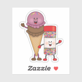 Pegatina JollyKins Crema De Hielo Y Espolvorea