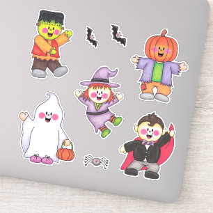 Pegatina JollyKins La Triste Tripulación (Juego de 8)