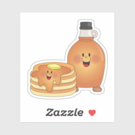 Pegatina JollyKins Panqueques Y Jarabe