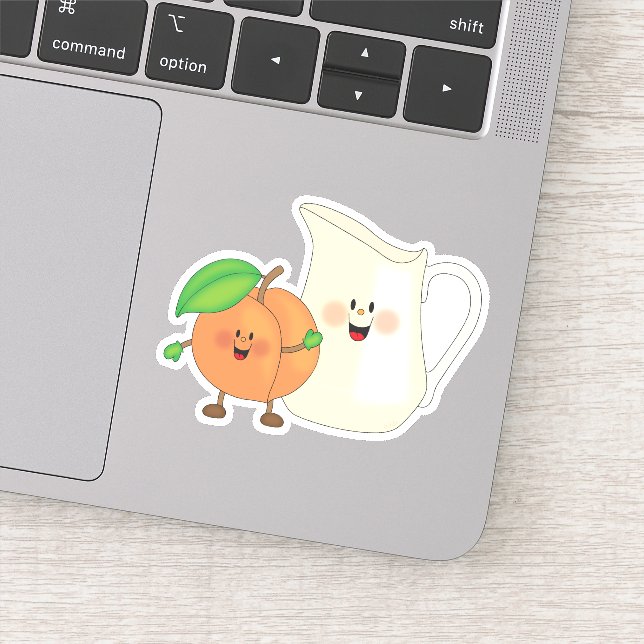 Pegatina JollyKins Peaches And Cream (Detalle)