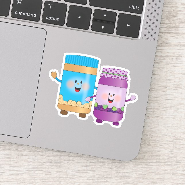 Pegatina JollyKins Peanut Butter Y Jelly (Detalle)