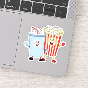 Pegatina JollyKins Popcorn Y Soda Pop