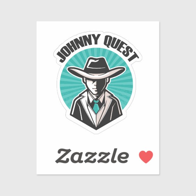 Pegatina Jonny Quest (Hoja)