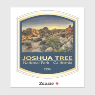 Pegatina Joshua Tree NP (PF1)