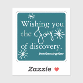 Pegatina Joy of Discovery