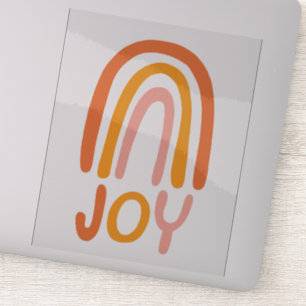 Pegatina JOY Rainbow Pink Handleting