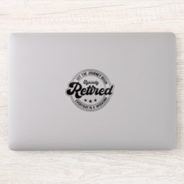 Pegatina Jubilación