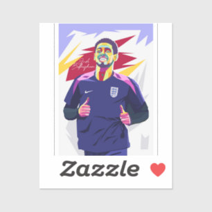 Pegatina Jude Bellingham Pop Art