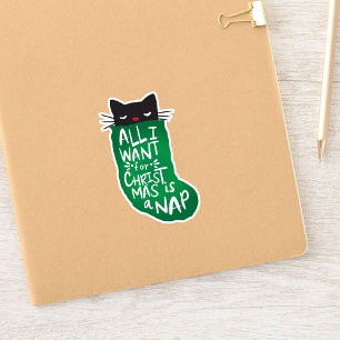 Pegatina Juego de 3 todo lo que quiero para Navidades Vinyl