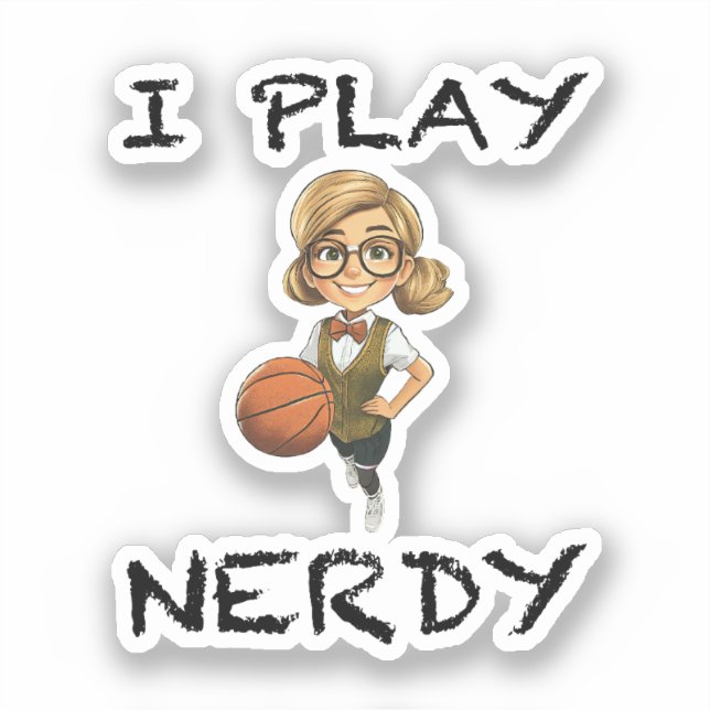 Pegatina Juego Nerdy (Anverso)