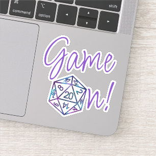 Pegatina Juego RPG activado   Nebula Fantasy Tabletop Gamer