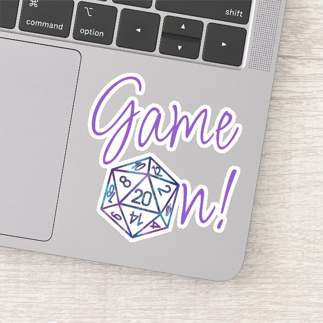 Pegatina Juego RPG activado | Nebula Fantasy Tabletop Gamer (Detalle)