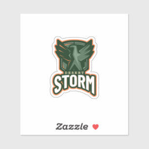 Pegatina Juegos Competitivos Logo de Gaming Desert Storm Ea