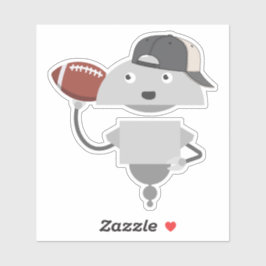 Pegatina Jugador De Fútbol De Mia