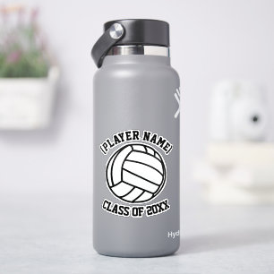 Pegatina Jugador de voleibol personalizado