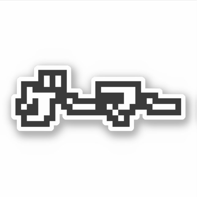 Pegatina Jugador japonés ゲ マ. Idioma japonés Nihongo (Anverso)