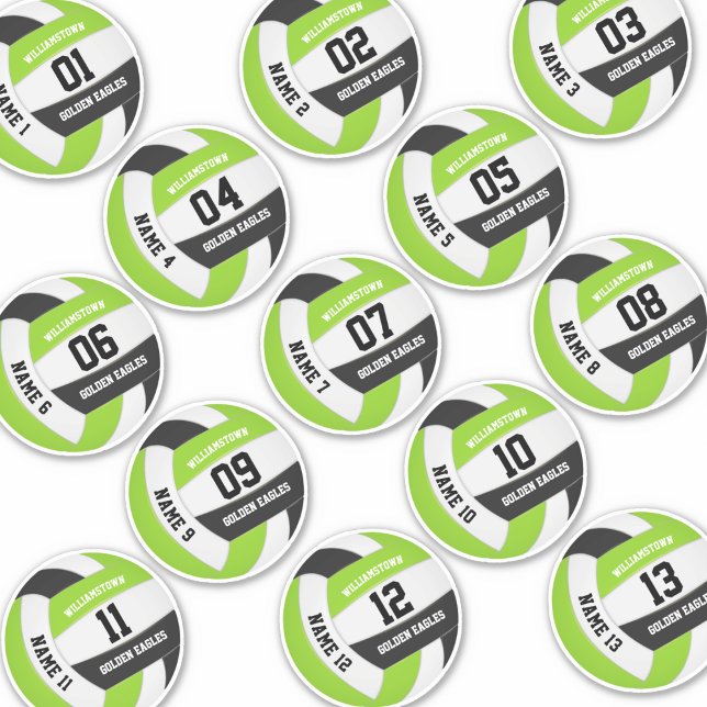 Pegatina jugadores de personalizado de lime black 13 llaman (Subido por el creador)