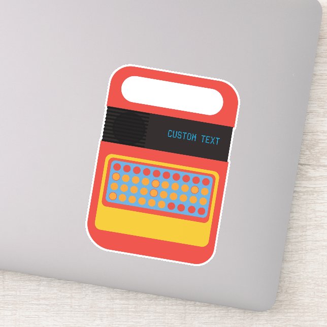 Pegatina Juguete de personalizado electrónico de habla y or (Detalle)