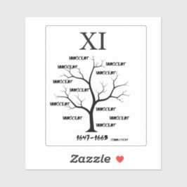 Pegatina Juicios de bruja