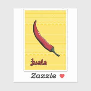 Pegatina Jwala Chili Pepper
