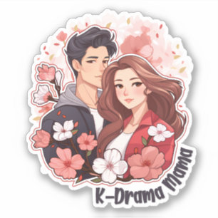 Pegatina K-Drama Mama