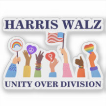Kamala Harris Tim Walz Unidad por la división