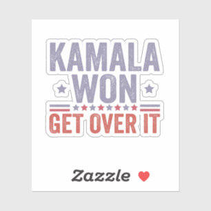 Pegatina Kamala se recuperará de las elecciones Harris Walz