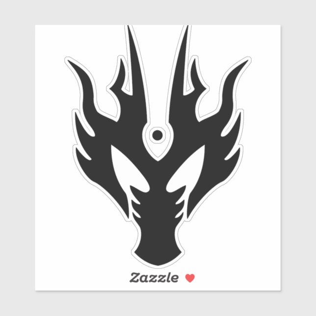 Pegatina Kamen Rider Dark Dragon Hero Ryuga (Hoja)