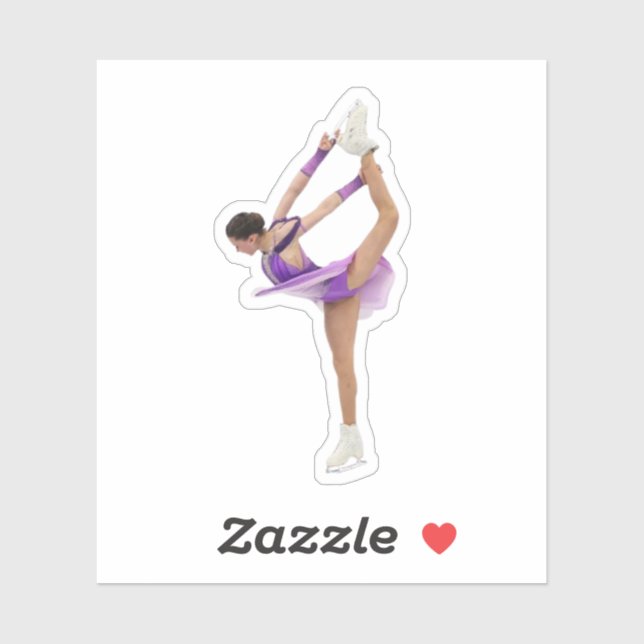 Pegatina Kamila Valieva En Memoriam (Hoja)