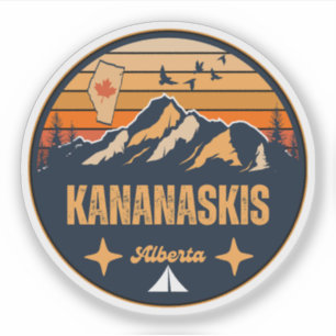 Pegatina Kananaskis, Alberta