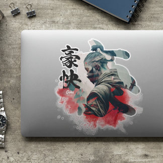 Pegatina Kanji Samurai Goki