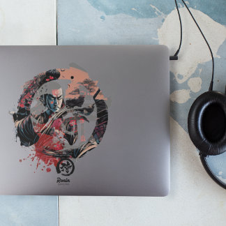 Pegatina Kanji Samurai Ronin