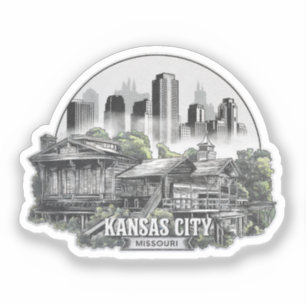 Pegatina Kansas City Missouri USA