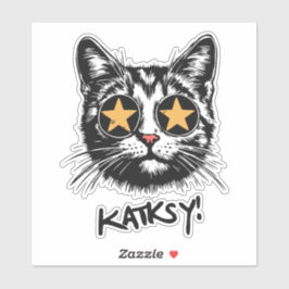 Pegatina Katksy
